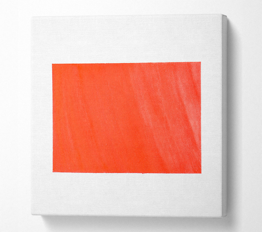  A Canvas Print of The Orange Stripe Canvas Art