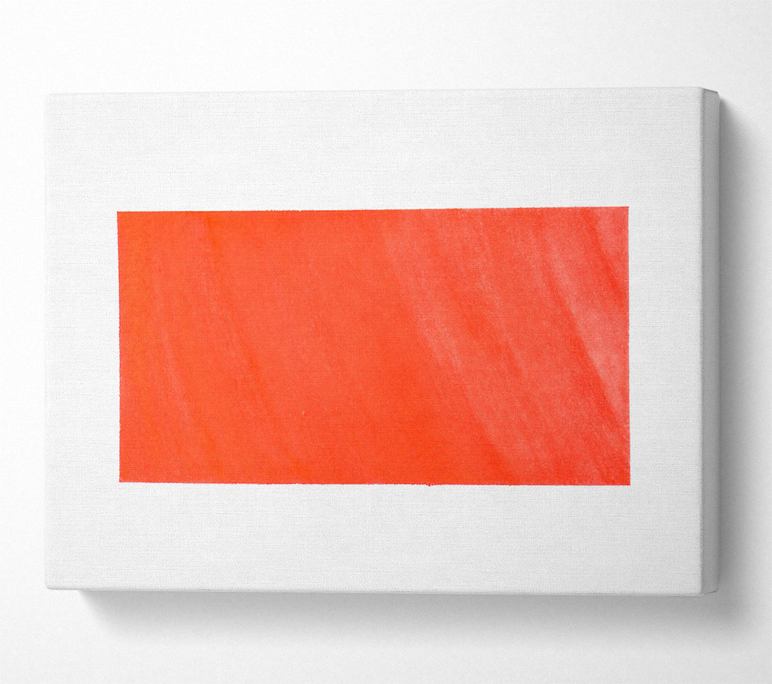  A Canvas Print of The Orange Stripe Canvas Art