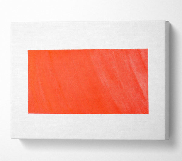  A Canvas Print of The Orange Stripe Canvas Art