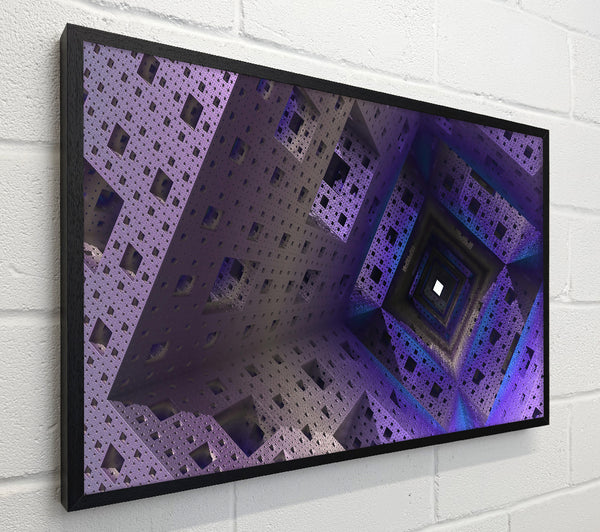 Purple Fractal Tunnel
