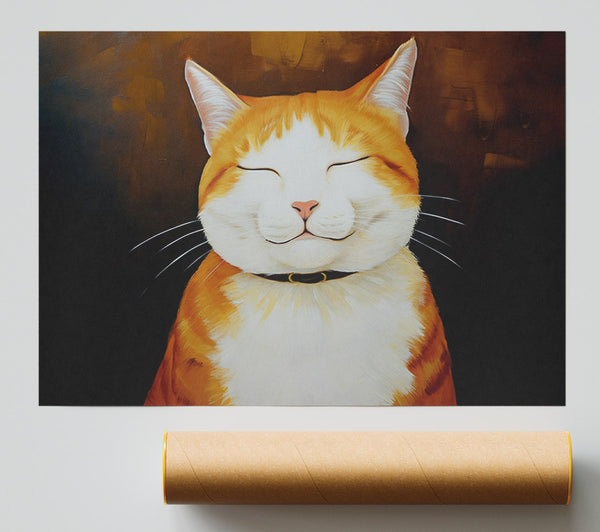 A Lovely Cat Print