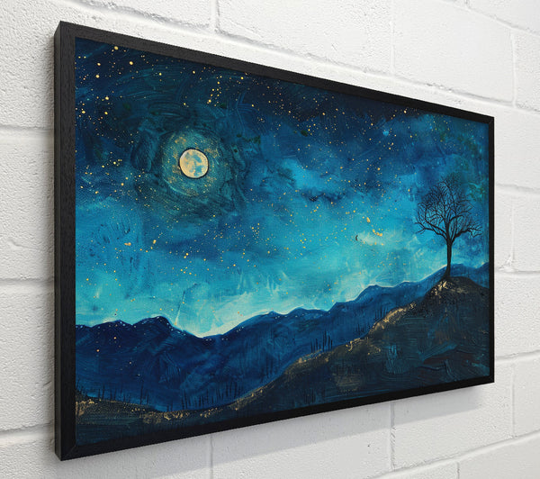 A Starry Night Sky Blues