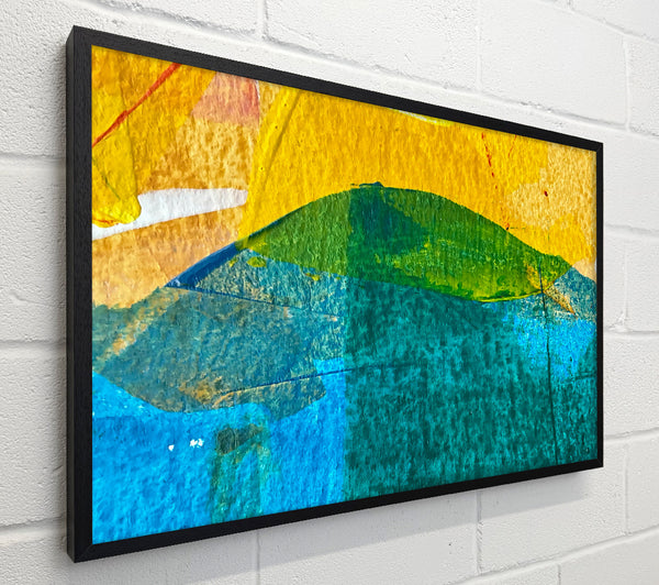 Teal And Yellow Hues