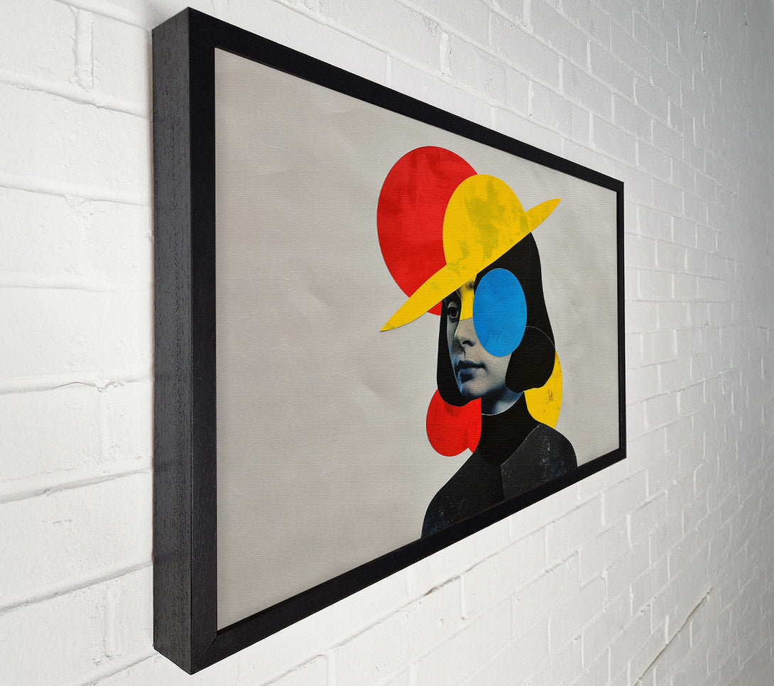  A Canvas Print of A Woman Minimalist Canvas Art