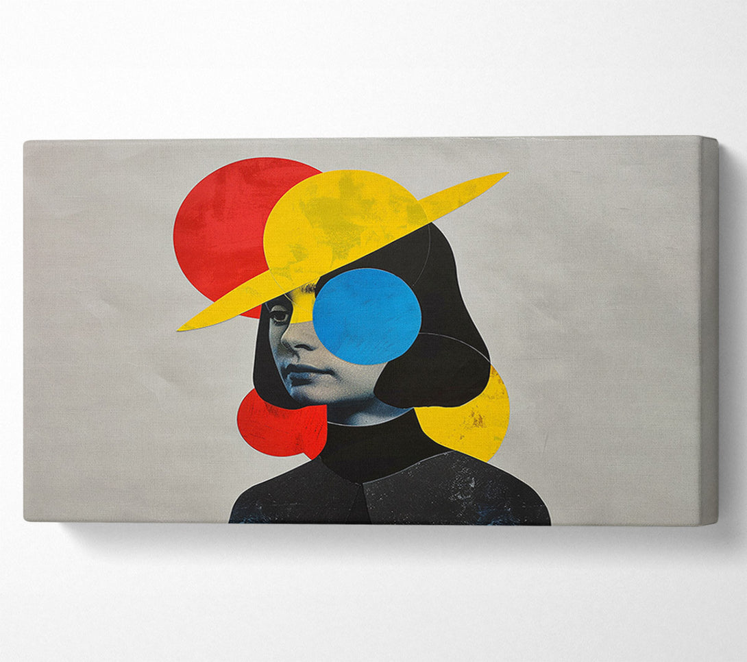 A Canvas Print of A Woman Minimalist Canvas Art