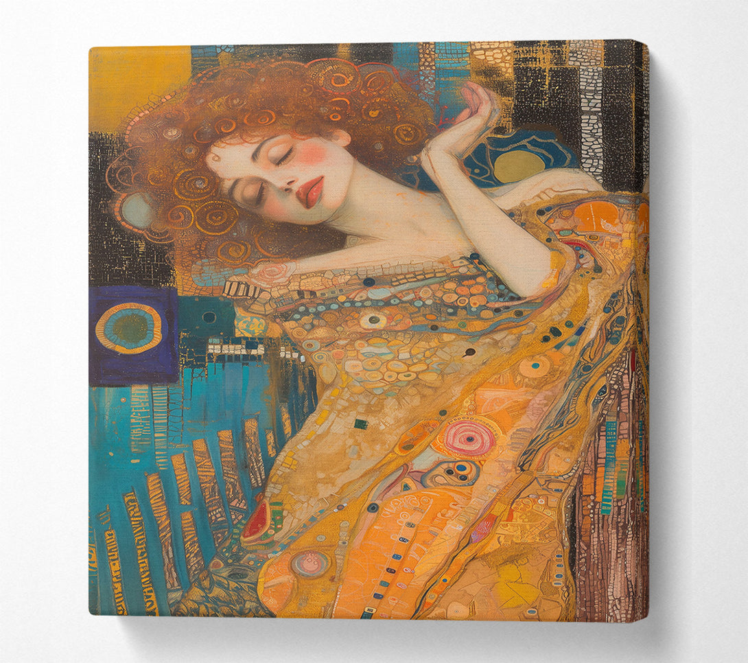 A Canvas Print of Golden Dreams Of Eden Canvas Print