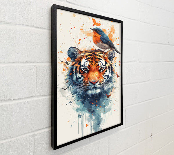 Orange Tiger Gaze