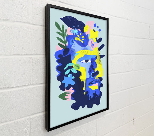 Blue Yellow Bloom