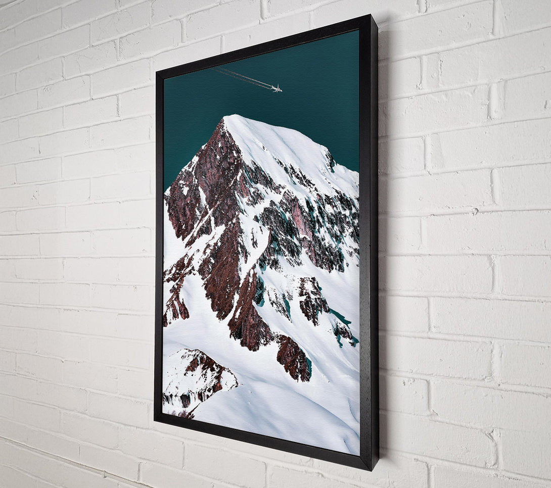  A Canvas Print of Crimson Mountain Flight Canvas Art