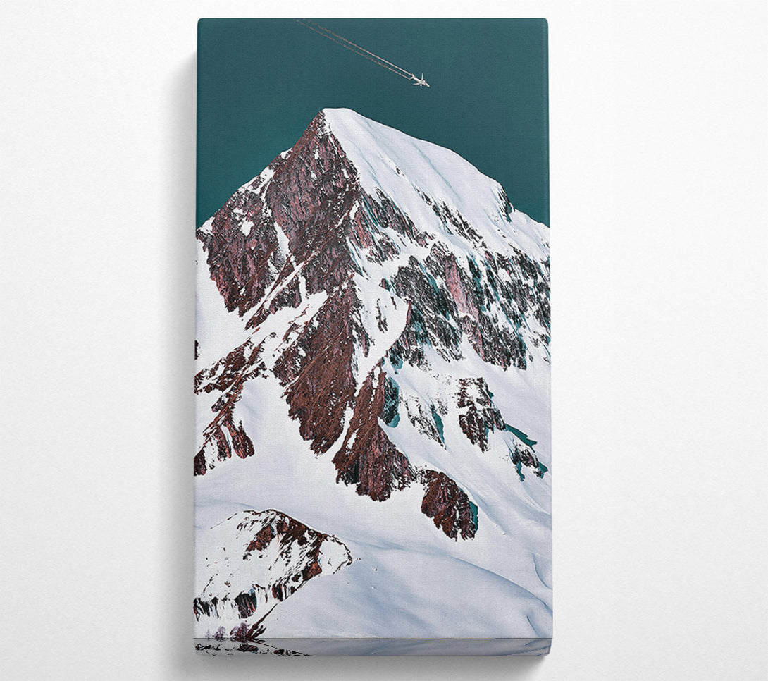  A Canvas Print of Crimson Mountain Flight Canvas Art
