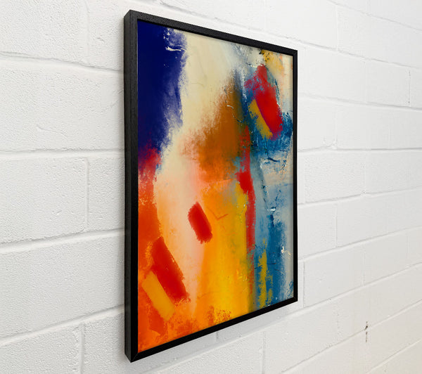 Sunlit Orange Abstract