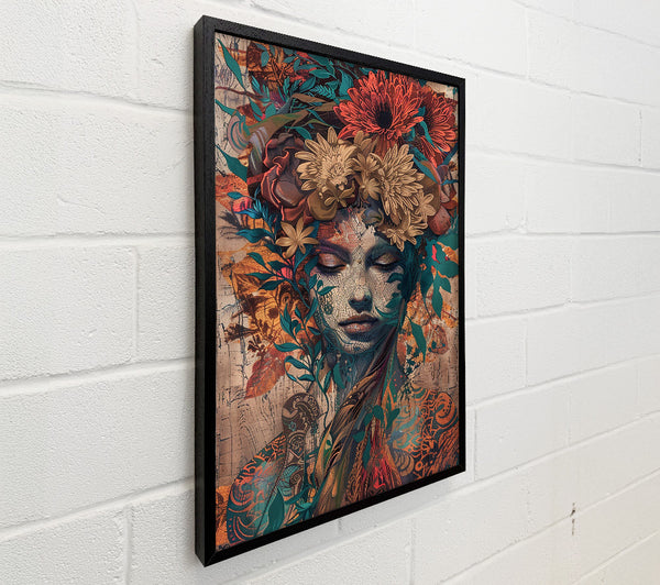 Orange Flowered Spirit
