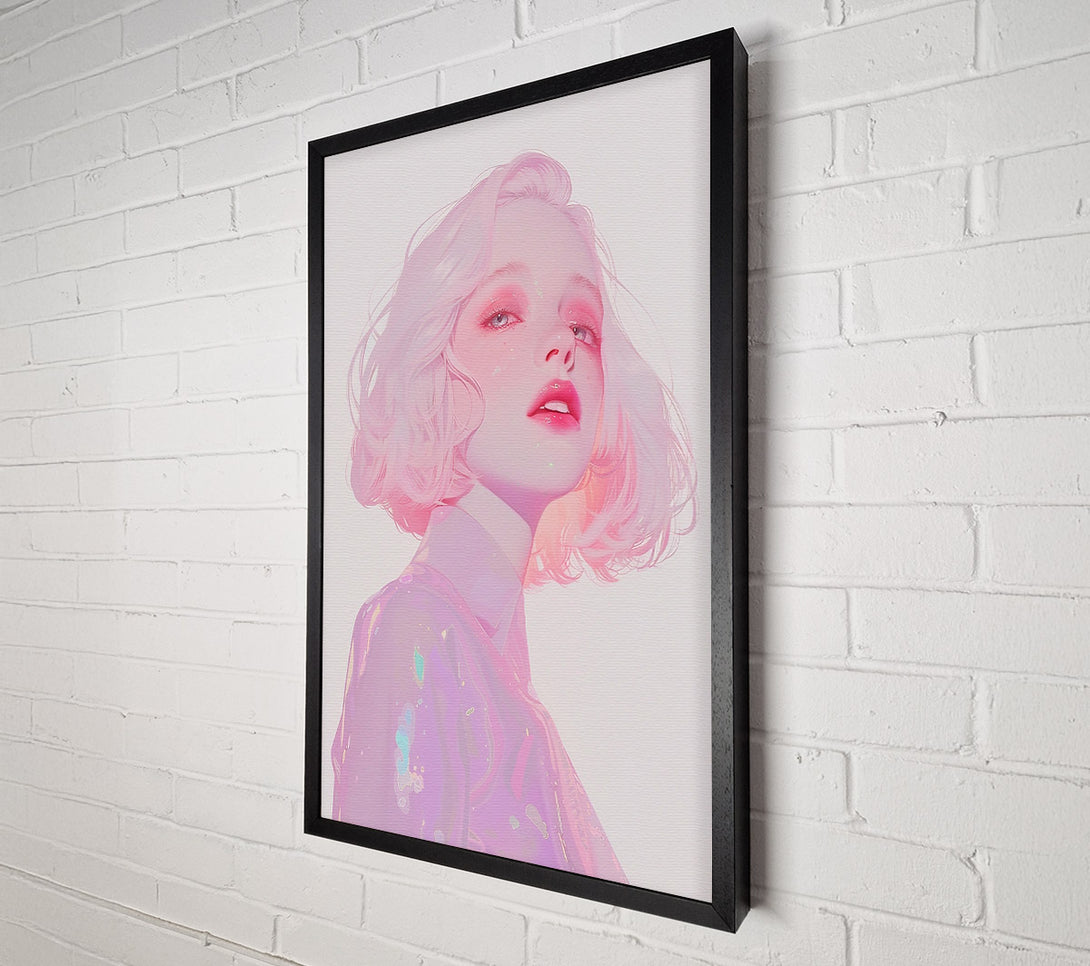  A Canvas Print of Pink Dream Glow Canvas Art
