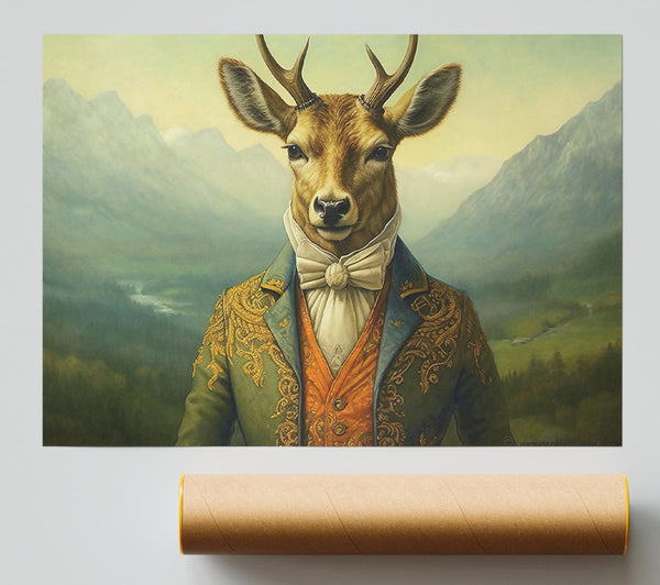 The Green Fawn'S Regalia Poster