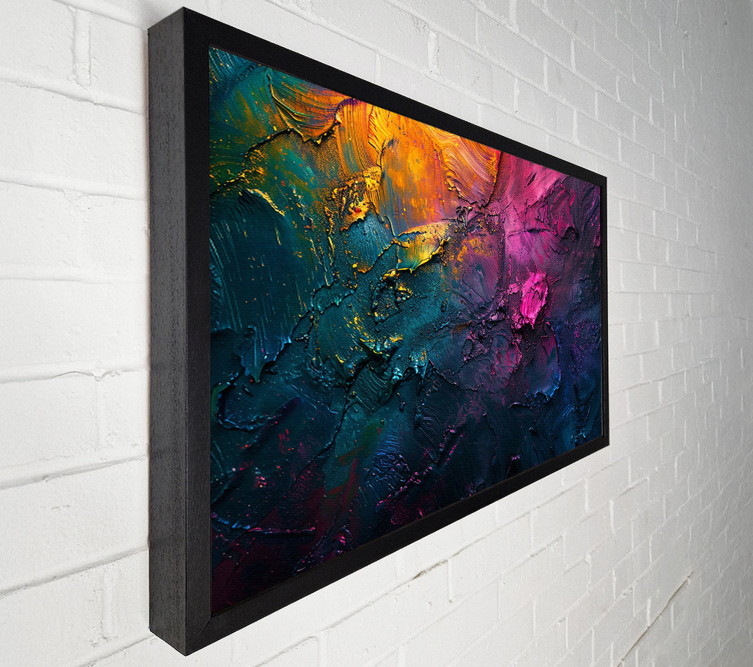  A Canvas Print of Deep Teal Dreamscape Canvas Wall Art