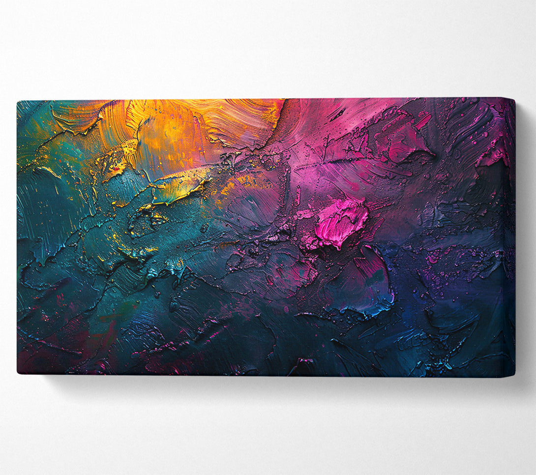  A Canvas Print of Deep Teal Dreamscape Canvas Wall Art