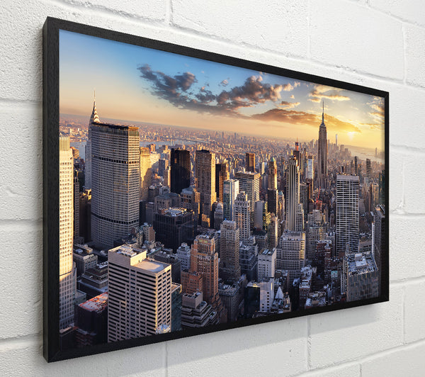 Golden City Skyline
