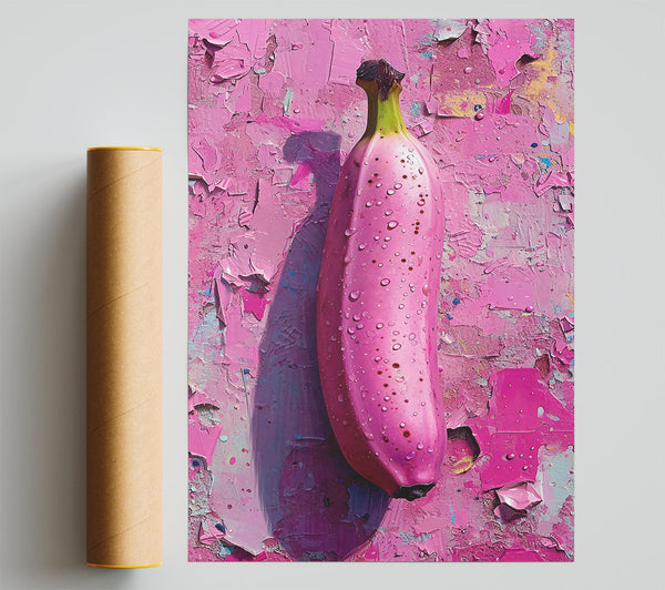 Pink Banana Peel Giclee Print