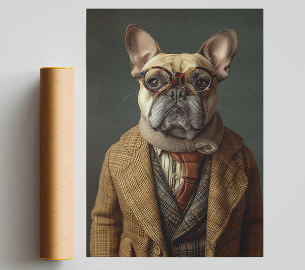Tweed And Tortoise Shell Poster