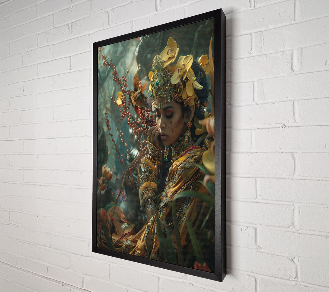  A Canvas Print of Golden Forest Dreams Canvas Wall Art