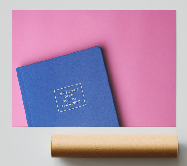 Blue World Domination Print