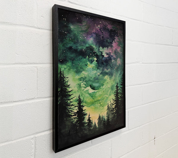 Abstract Night Sky