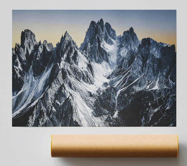 Blue Mountain Shadows Giclee Print