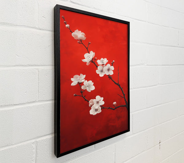 Red Bloom Branch