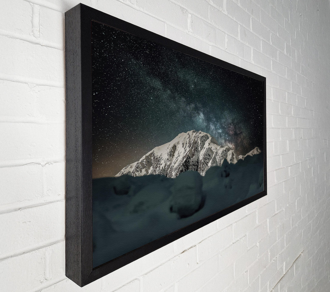  A Canvas Print of White Mountain Starlight Canvas Wall Art