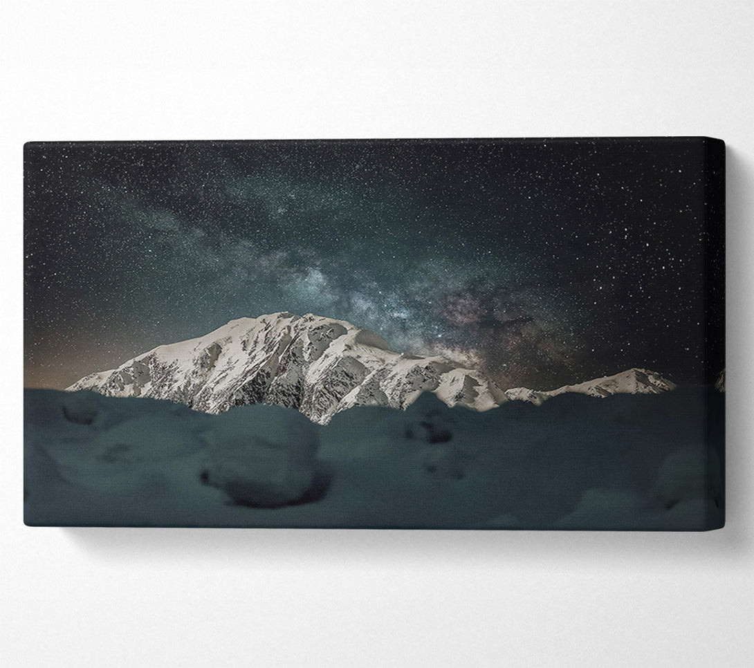  A Canvas Print of White Mountain Starlight Canvas Wall Art