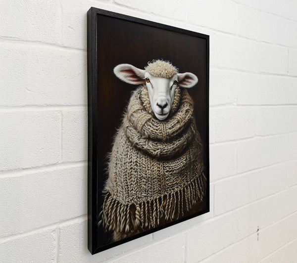 Beige Fleece Fringed