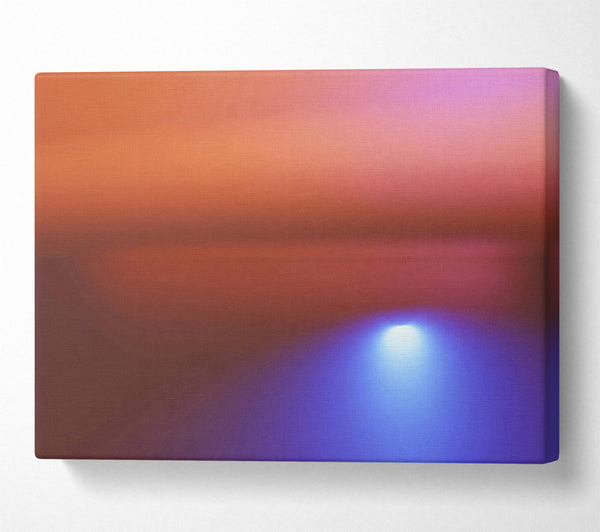  A Canvas Print of Crimson Light Fade Canvas Wall Art