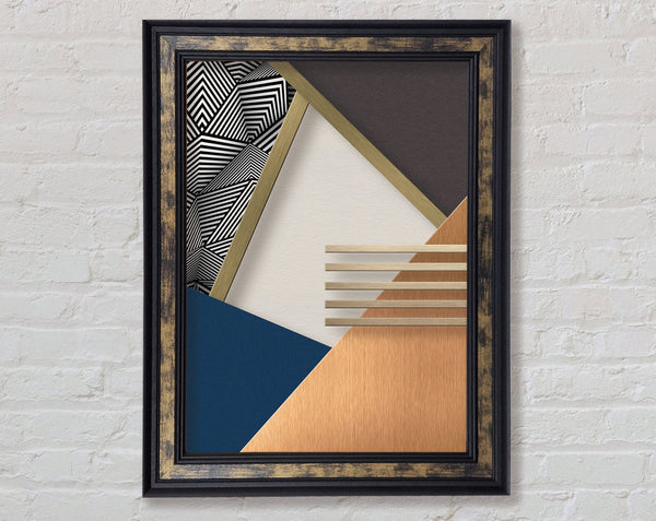 Abstract Shapes Two Framed Print