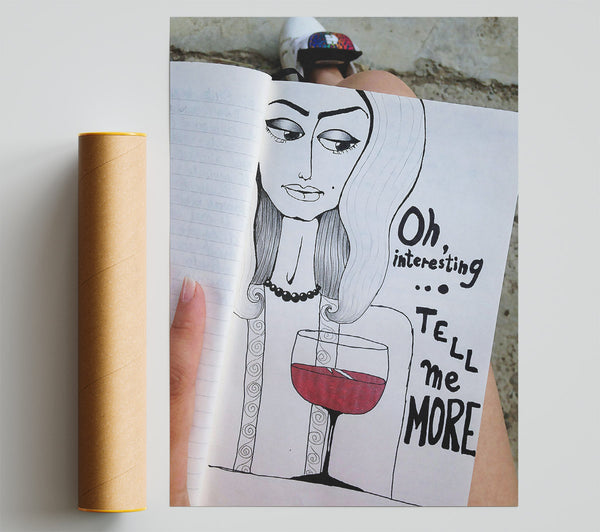 Crimson Wine Story Poster