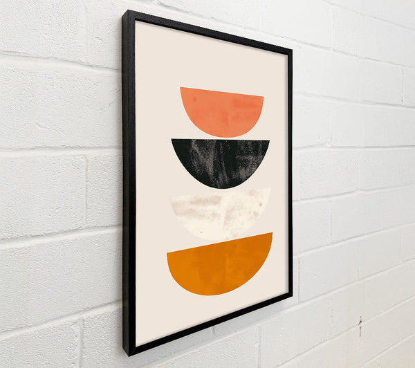 Orange Mid-Century Composition