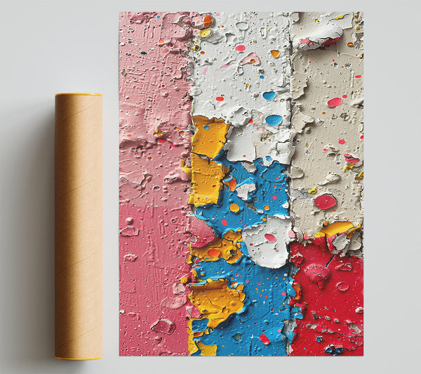 Blue Peeling Dreams Giclee Print