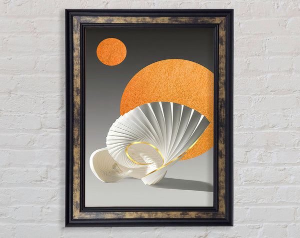 Abstract Shapes Framed Print