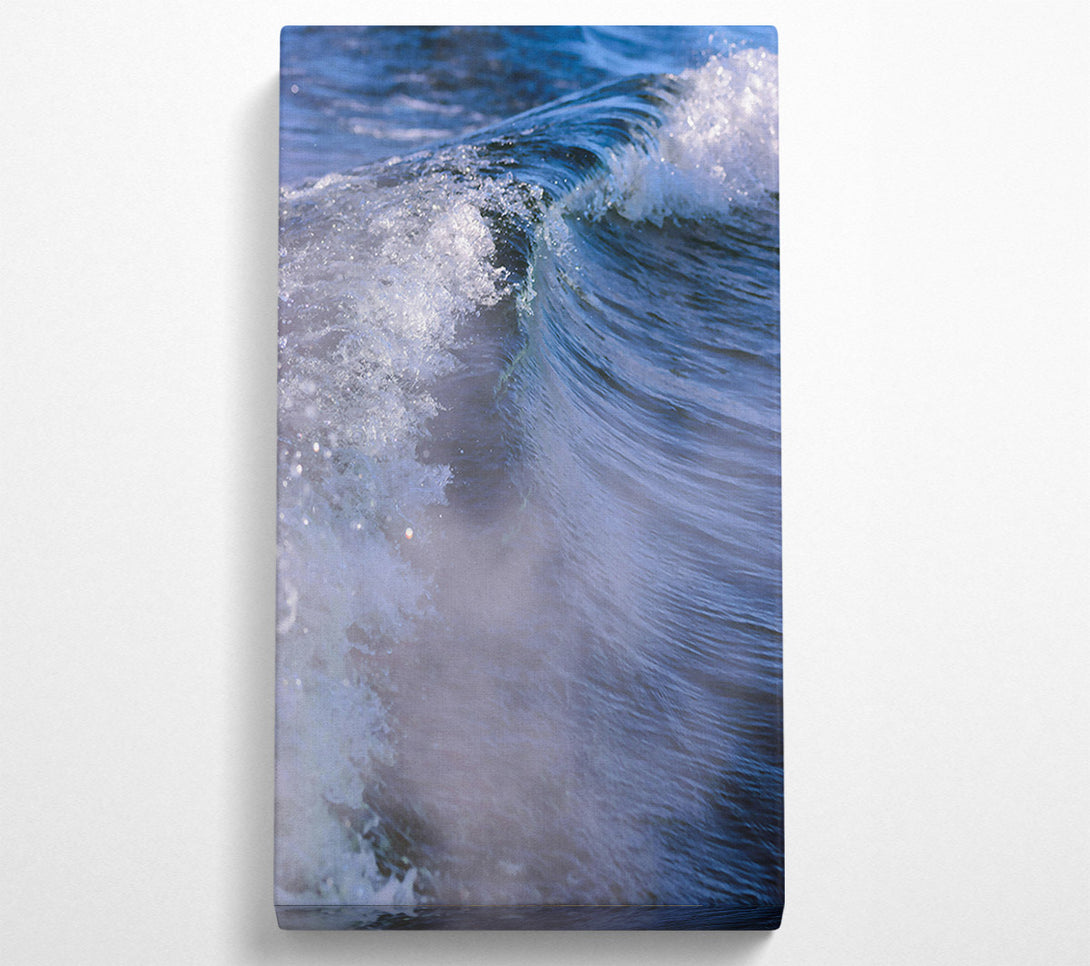  A Canvas Print of Blue Ocean Foam Canvas Wall Art