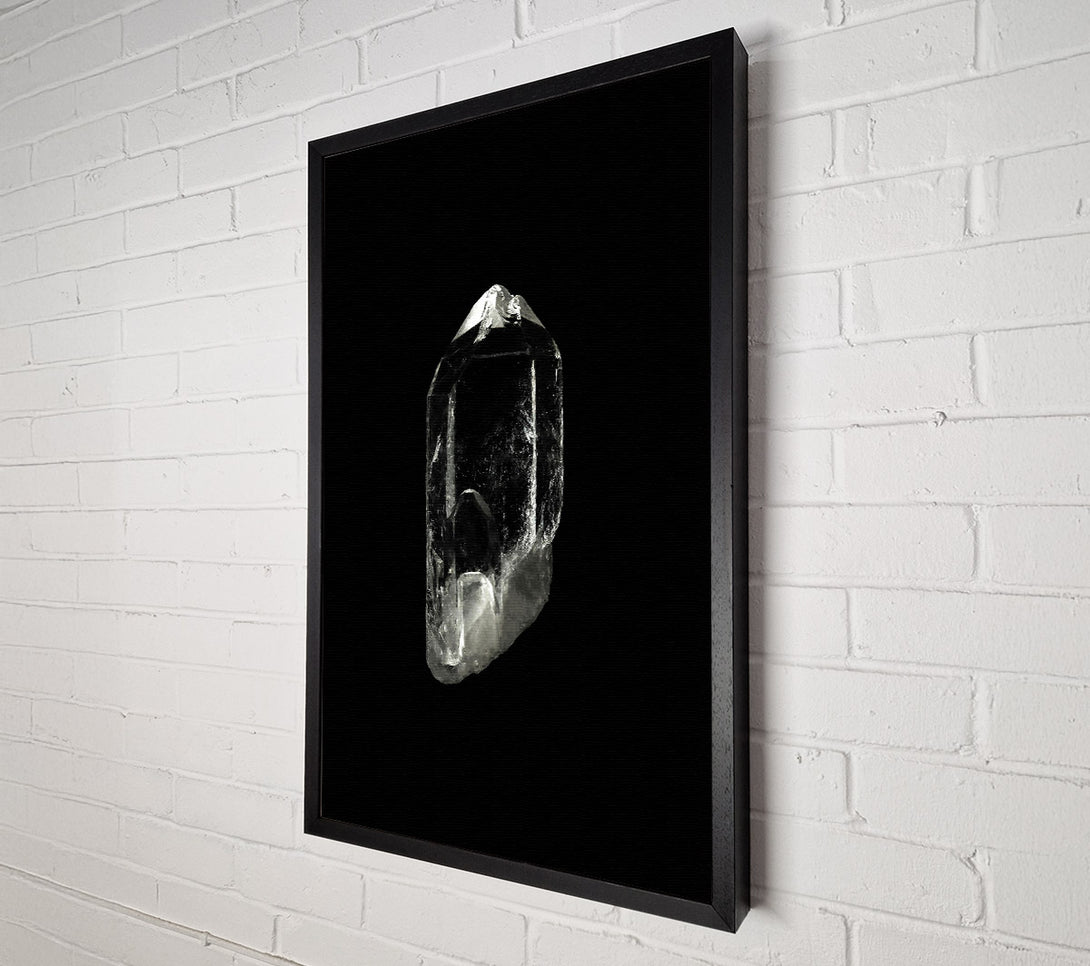  A Canvas Print of Clear Quartz Crystal Canvas Wall Art