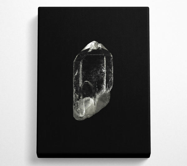  A Canvas Print of Clear Quartz Crystal Canvas Wall Art