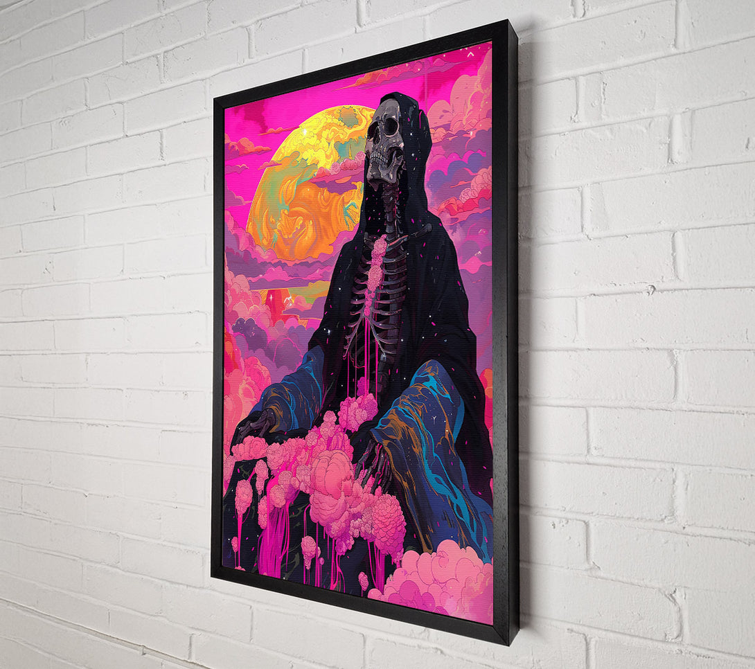  A Canvas Print of Pink Death In Heaven Canvas Wall Art