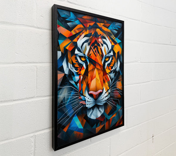 Abstract Tiger Stare