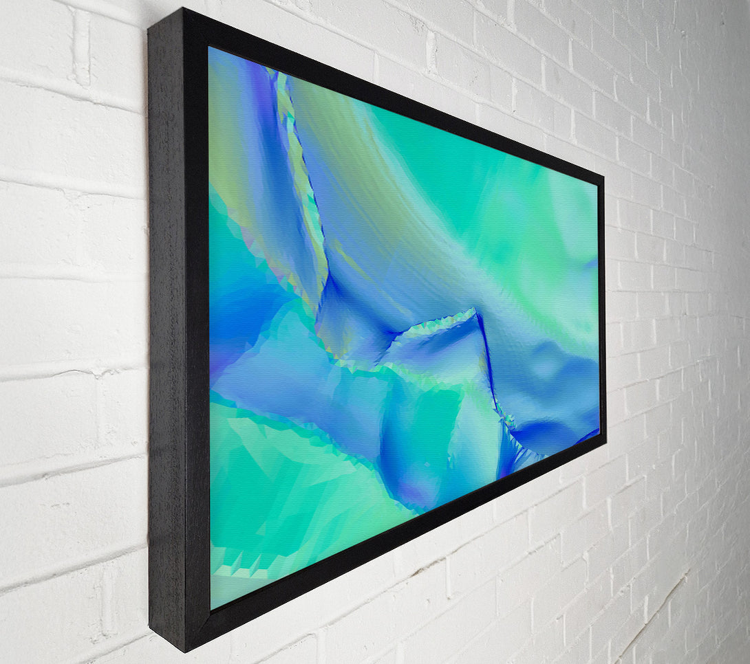  A Canvas Print of Turquoise Abstract Dream Canvas Print