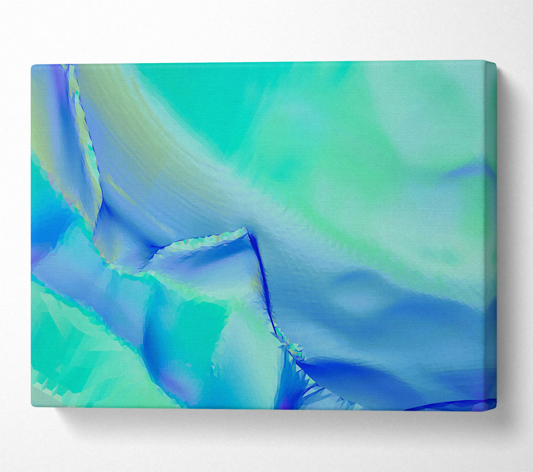  A Canvas Print of Turquoise Abstract Dream Canvas Print