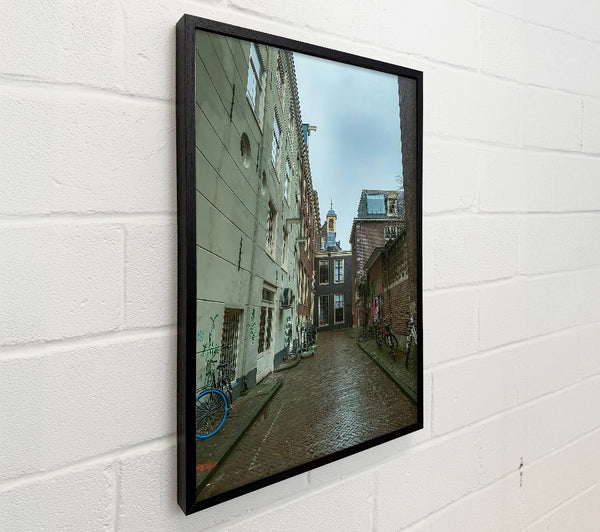 Grey Brick Alleyway