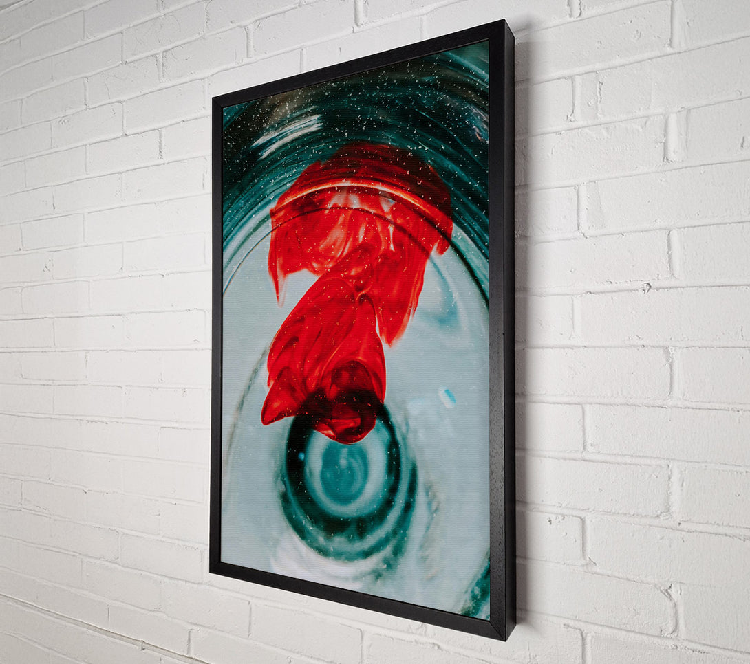  A Canvas Print of Crimson In The Well Canvas Art