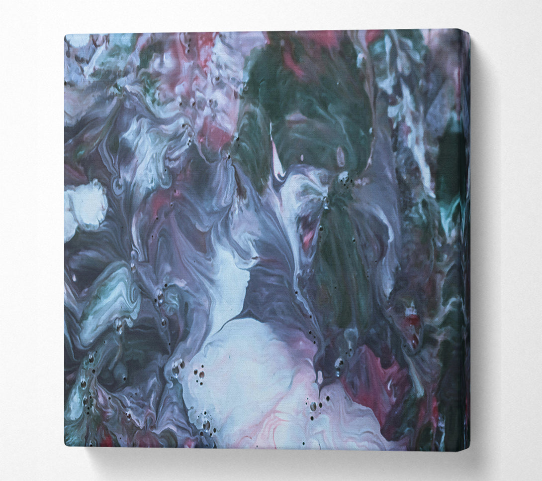  A Canvas Print of Indigo Swirls Of Dreams Canvas Print