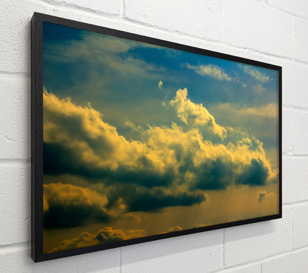 Golden Cloud Formations