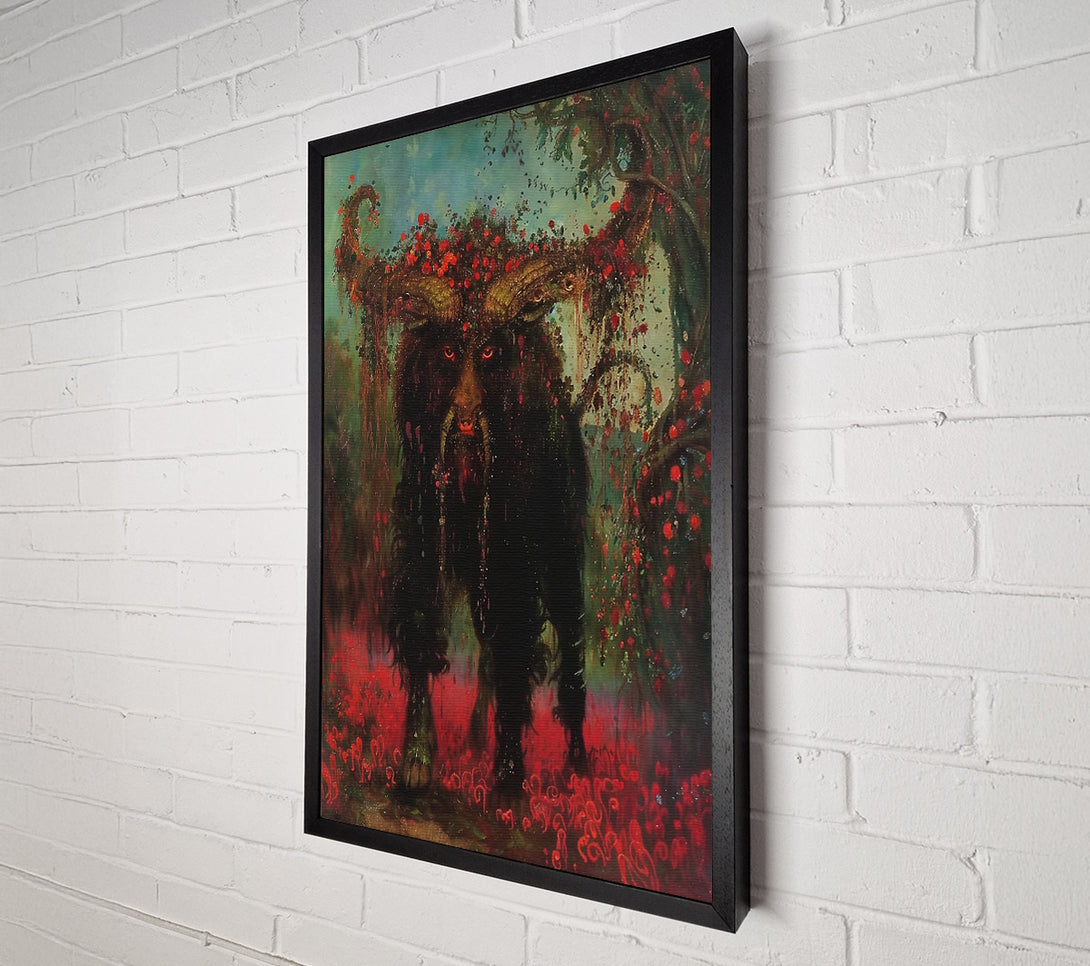  A Canvas Print of Crimson Forest Beast Canvas Art