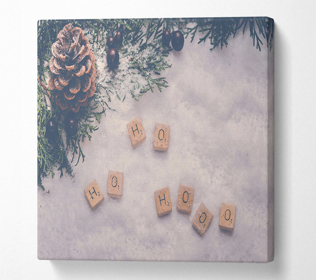 A Canvas Print of White Winter Formula Canvas Art